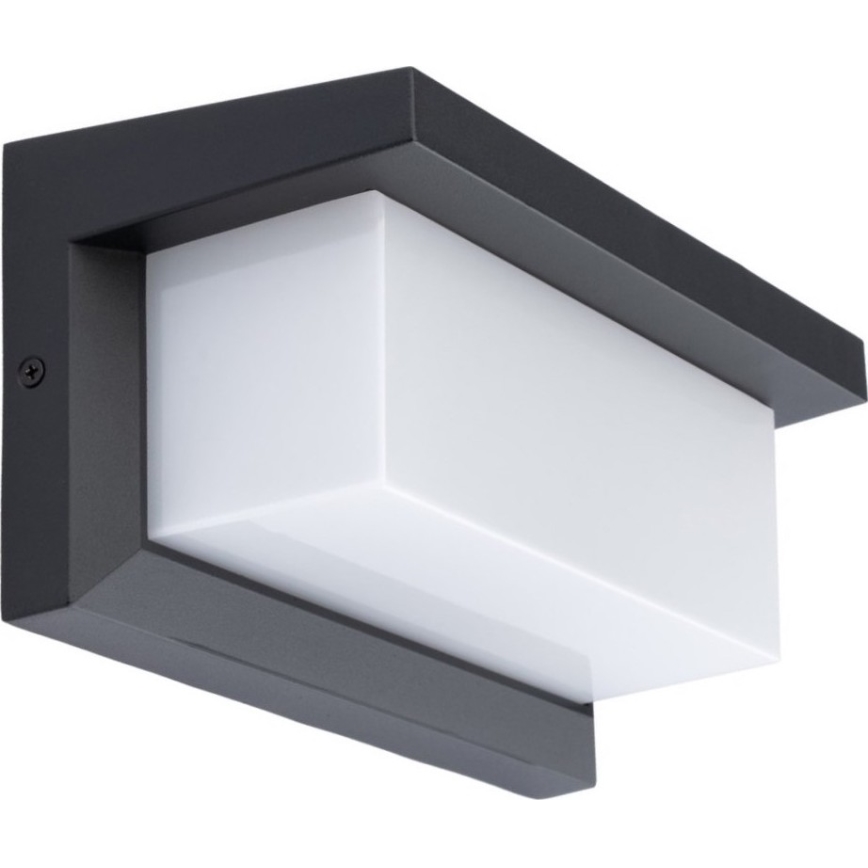 LED Wandlamp voor buiten NEELY 1xE27/9W/230V 4000K IP54 antraciet