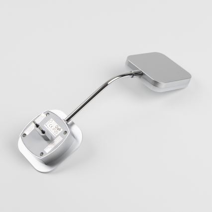 LED wandlampje voor stopcontact LED/3,2W/230V glanzend chroom