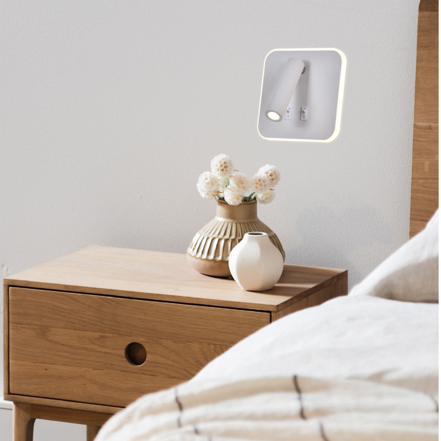 LED Wandspot IRIS LED/14W/230V 3000K wit