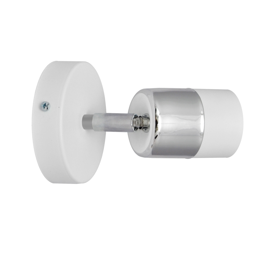 LED Wandspot TUBSSON 1xGU10/4,8W/230V wit/glanzend chroom 
