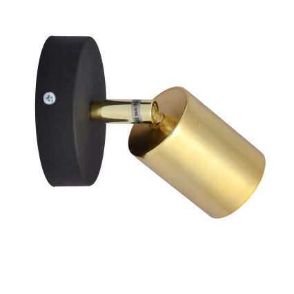 LED Wandspot TUNE 1xGU10/4,8W/230V goud/zwart