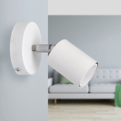 LED Wandspot TUNE 1xGU10/4,8W/230V wit