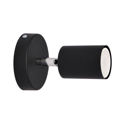 LED Wandspot TUNE 1xGU10/4,8W/230V zwart