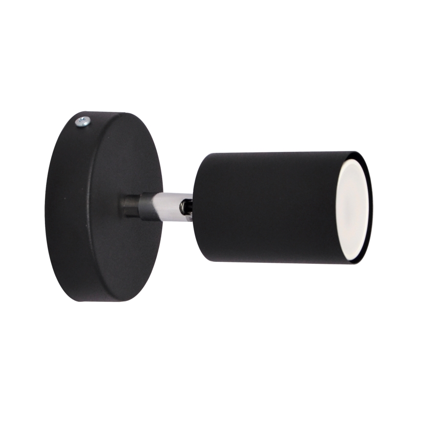 LED Wandspot TUNE 1xGU10/4,8W/230V zwart