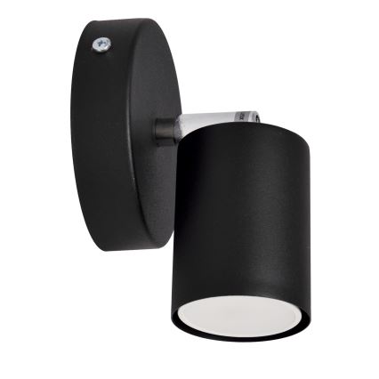 LED Wandspot TUNE 1xGU10/4,8W/230V zwart