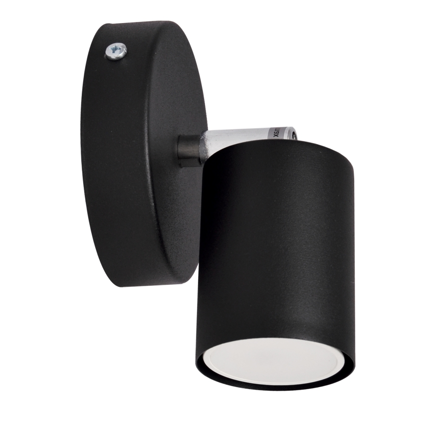 LED Wandspot TUNE 1xGU10/4,8W/230V zwart