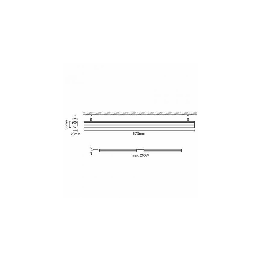 LED Werkbladverlichting LED/9W/230V 4000K