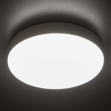 LED Werkverlichting plafond met bewegingssensor IPER LED/26W/230V IK10 IP65 rond wit