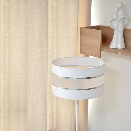 LED Witte Vloerlamp HELEN 1x E27 / 15W / 230V