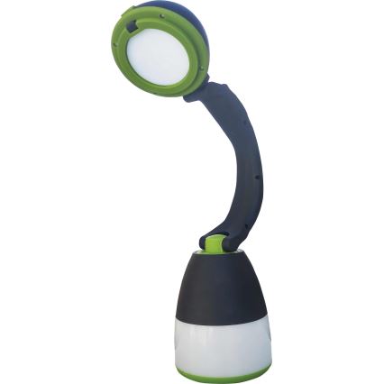 LED zaklamp dimbaar CAMPING LED/1500mAh/5V