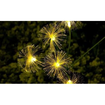 LED zonne-decoratieve lamp met sensor 6xLED/1,2V 3000K 77 cm 600 mAh IP44