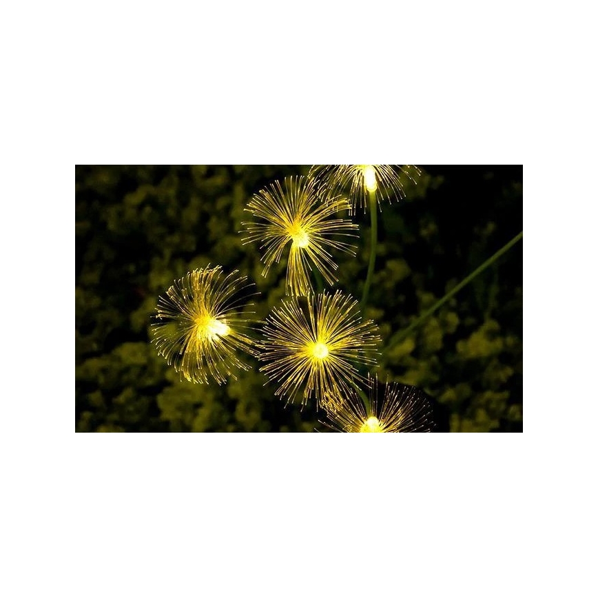 LED zonne-decoratieve lamp met sensor 6xLED/1,2V 3000K 77 cm 600 mAh IP44