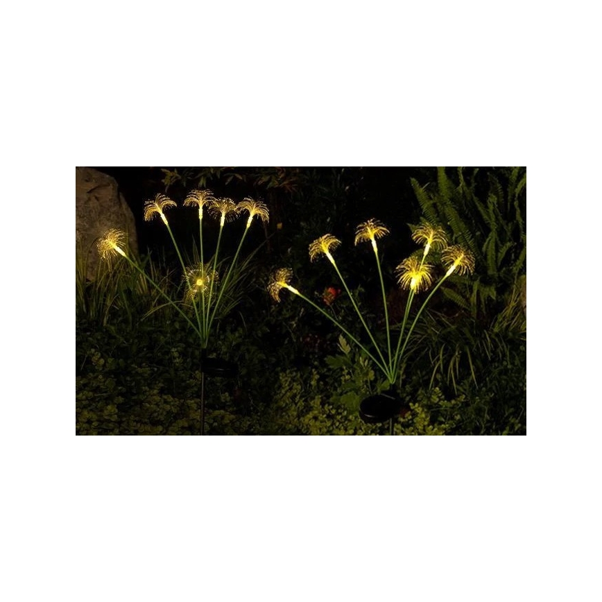 LED zonne-decoratieve lamp met sensor 6xLED/1,2V 3000K 77 cm 600 mAh IP44