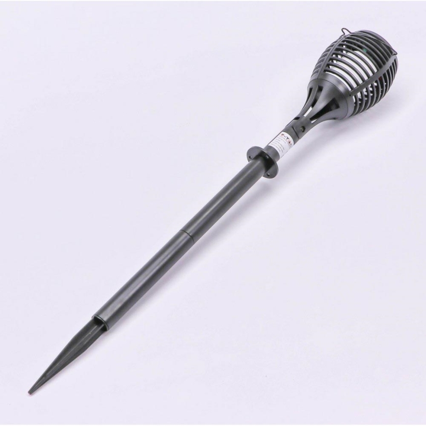 LED Zonne-energie lamp FLAME 4-in-1 1xLED/0,45W/3,7V IP44 500 mAh