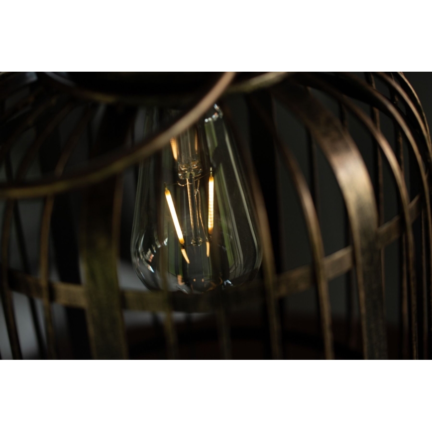 LED Zonne-energie lamp LORETA 1xE27/1,2V 600 mAh IP44