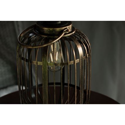 LED Zonne-energie lamp LORETA 1xE27/1,2V 600 mAh IP44