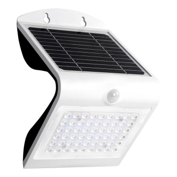 LED Zonne-energie lamp met bewegings- en schemersensor LED/3,2W/2000 mAh 3,7V IP65
