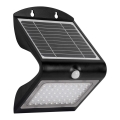 LED Zonne-energie lamp met bewegings- en schemersensor LED/3,2W/2000 mAh 3,7V IP65
