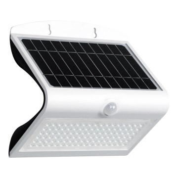 LED Zonne-energie lamp met bewegings- en schemersensor LED/6,8W/4000 mAh 3,7V IP65