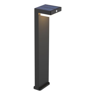 LED Zonne-energie lamp met sensor MALI LED/4,5W/3,7V 2000 mAh IP44 zwart
