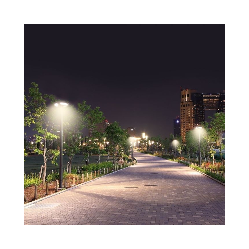 LED Zonne-energie Straatlamp met Sensor LED/10W/3,2V IP65 4000K 15000 mAh + afstandsbediening