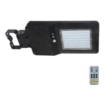 LED Zonne-energie Straatlamp met sensor LED/40W/9,6V IP65 6000K 12000 mAh + afstandsbediening