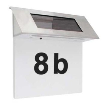 LED zonne-huisnummer 600 mAh