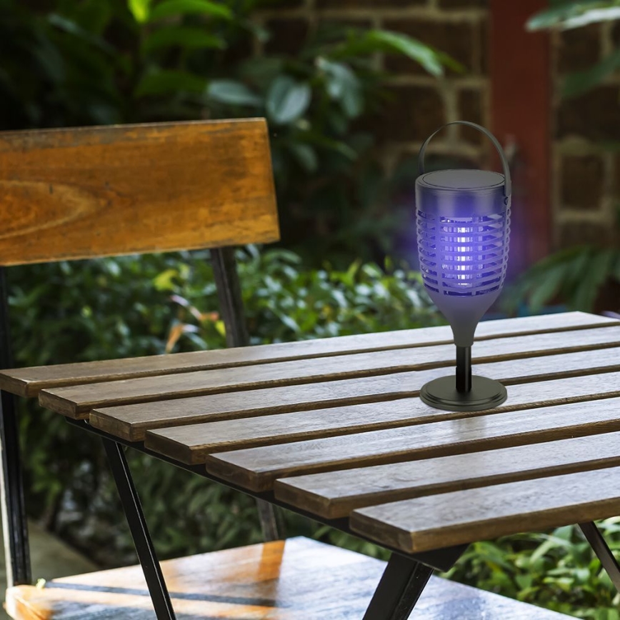 LED Zonne-insectenverdelger 3in1 LED/1,3W/3,7V IP24 20 mm 2200 mAh