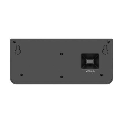 LED zonne-muurlamp met sensor LINK LED/5W/3,7V IP65 zwart