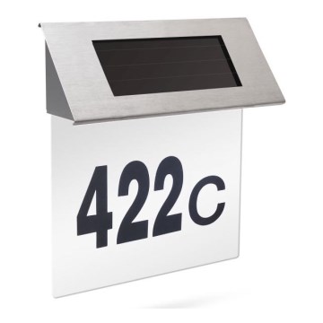 LED Zonne-nummerplaat LED/1,2V IP44