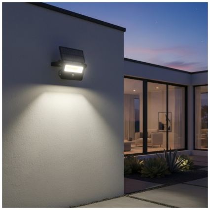 LED-zonneschijnwerper met sensor NCS G2 LED/20W/3,7V 3000/4000/6500K IP54 2600 mAh