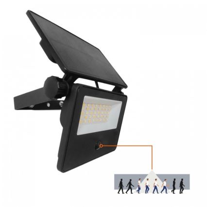 LED-zonneschijnwerper met sensor NCS G2 LED/20W/3,7V 3000/4000/6500K IP54 2600 mAh