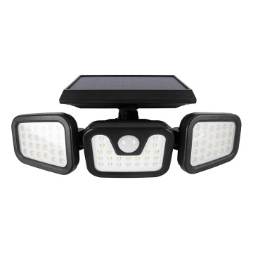 LED Zonne-spot met sensor LED/1,5W/3,7V 6000K IP44 2400 mAh