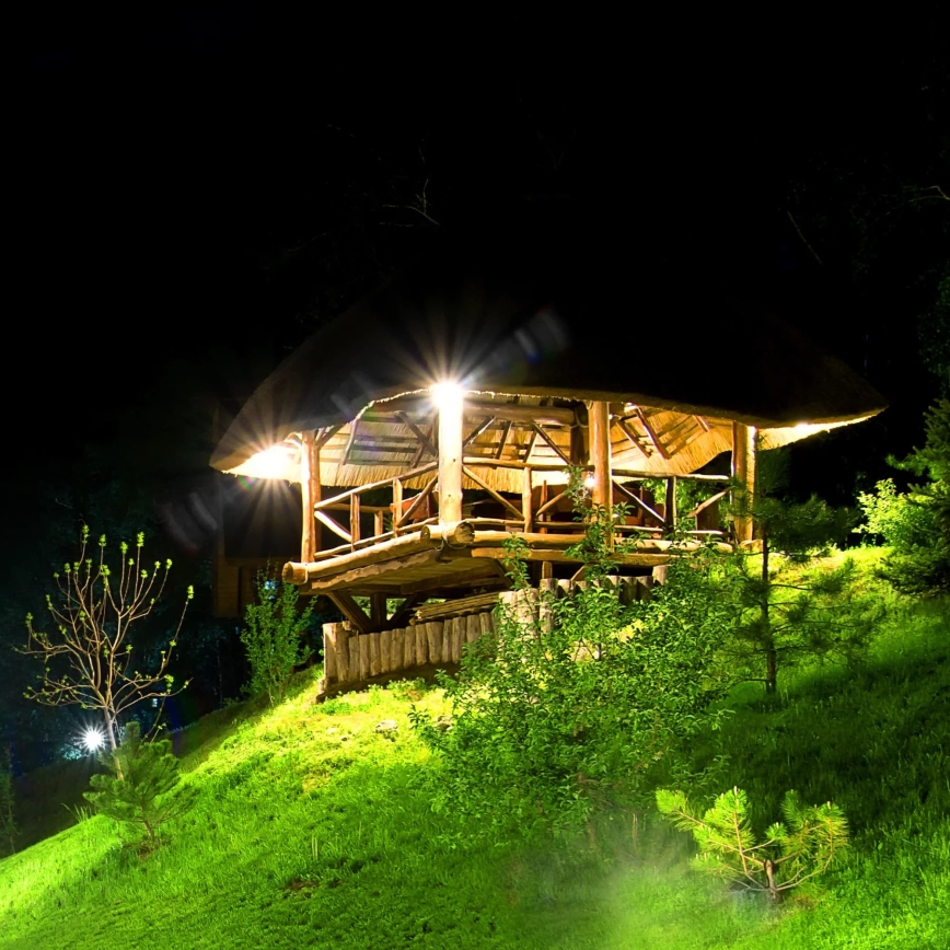 LED Zonne-spot met sensor TRIO LED/0,6W/3,7V 1200 mAh IP44