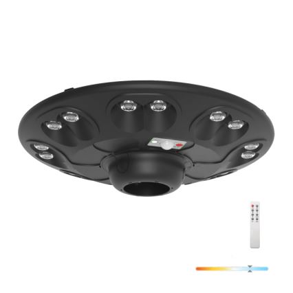 LED zonne-straatlamp met sensor LUVIA LED/15W/3,2V 6500K IP54 5400 mAh + afstandsbediening