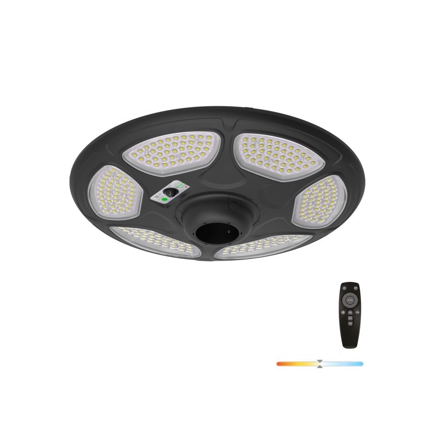 LED zonne-straatlamp met sensor SOLSUMI LED/25W/3,2V IP54 25000 mAh + afstandsbediening