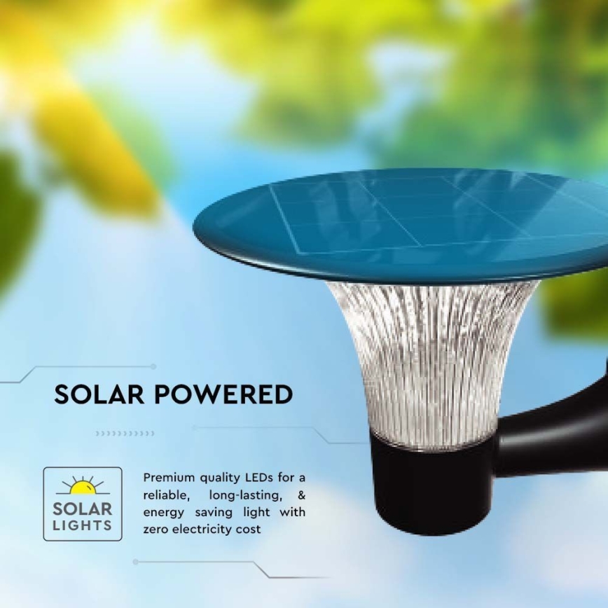 LED Solar Wandlamp met sensor LED/15W/3,2V 4000K/6000K IP65 6000 mAh
