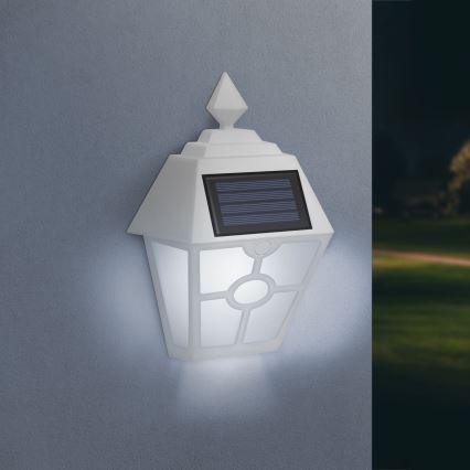 LED Solar Wandlamp LED/1,2V 600mAh IP44 wit