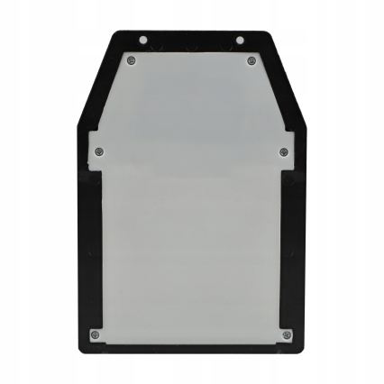 LED zonne-wandlamp met sensor LED/3,7V 600 mAh IP44 zwart