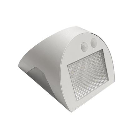 LED zonne-wandlamp met sensor LED/3W/3,7V 3000/4000K 1200 mAh IP54 wit