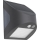 LED zonne-wandlamp met sensor LED/3W/3,7V 3000/4000K 1200 mAh IP54 antraciet
