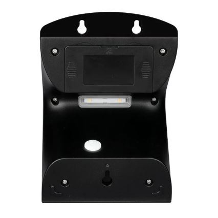 LED Solar Wandlamp met sensor LED/3W/3,7V 3000/4000K IP65 2000 mAh zwart