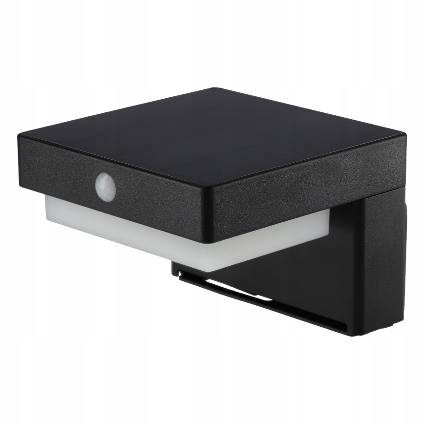 LED zonne-wandlamp met sensor LED/5W/3,7V 2000 mAh IP44 zwart