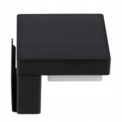 LED zonne-wandlamp met sensor LED/5W/3,7V 2000 mAh IP44 zwart