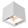 LED zonne-wandlamp met sensor LED/9W/3,7V 3000/4000/5000K IP65 2600 mAh wit
