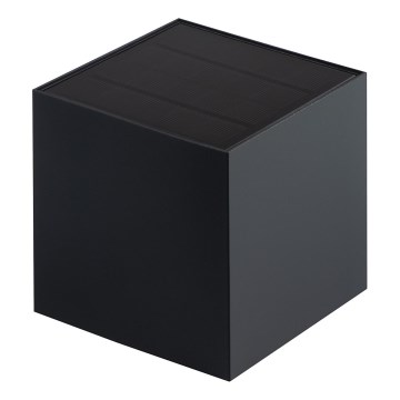 LED zonne-wandlamp met sensor REKA LED/3W/3,7V 1800 mAh 3000/4000/6500K IP65 antraciet