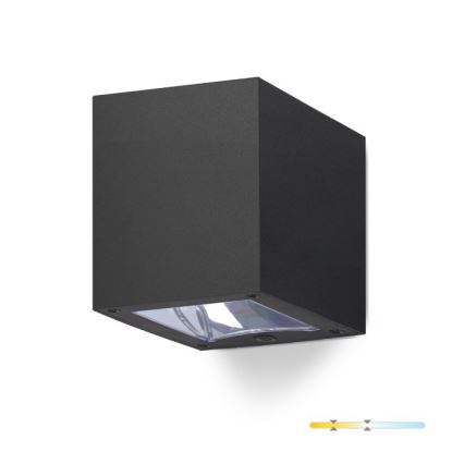 LED zonne-wandlamp QUERK LED/1,2V 3000/4000K IP54 800 mAh