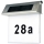 LED Zonnehuisnummer LED/2x0,07W/2,4V 1200 mAh IP44