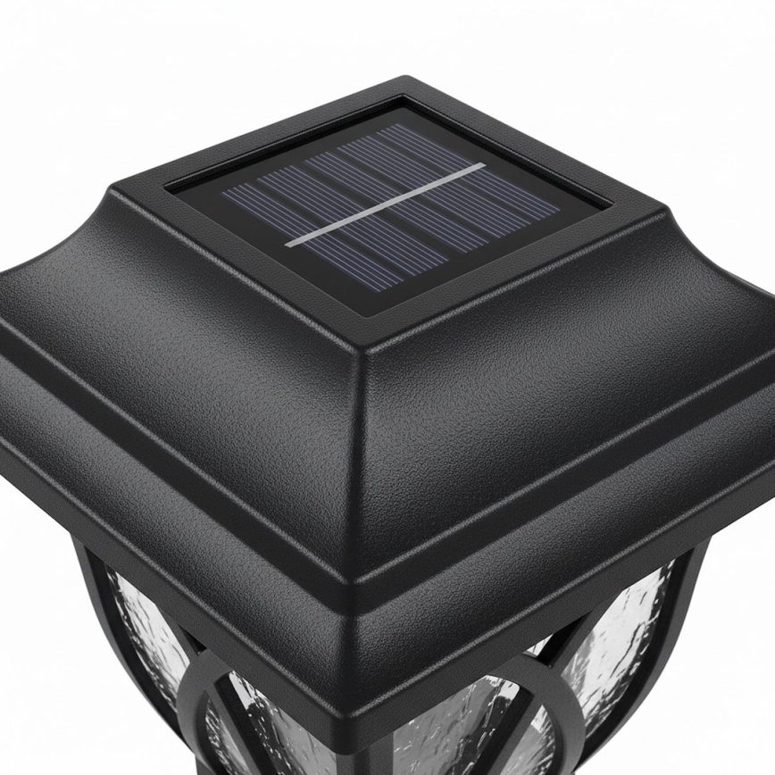 LED-zonnelamp LAWN LED/1,2V 100 mAh 3000K 44 cm IP44 zwart