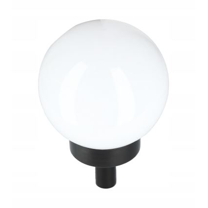 LED zonnelamp LED/1,2V 6500K 200 mAh Ø 10 cm IP44 wit/zwart